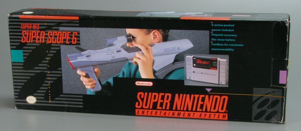 Super NES Super Scope 6 (USA) Game Cover